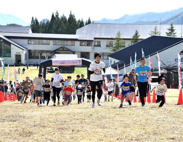 【人気イベント】起伏あるコースを走るキッズトレイルランが開催！