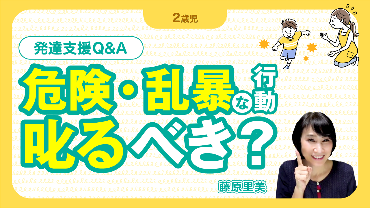 2歳児、危険・乱暴な行動は𠮟るべき？それとも逆効果？【保育・療育のプロが回答】#保育#発達支援 